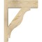 Ekena Millwork Funston Block Rough Sawn Outlooker, Douglas Fir, 6"W x 18"D x 22"H OUT06X18X22FST05RDF - alternate 3